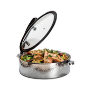 Rosseto Rondeau Induction Chafer, 5.28 qt. - Silver