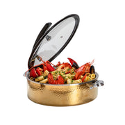 Rosseto Rondeau Induction Chafer, 5.28 qt. - Gold