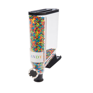 Rosseto DS101 Pro-Bulk Acrylic W/Shelf-Mount Kit, 13.3 Liters, Black - Default Title