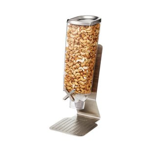 Rosseto EZ-PRO Dispenser, 8" Wide, Silver - 3.8 Liters