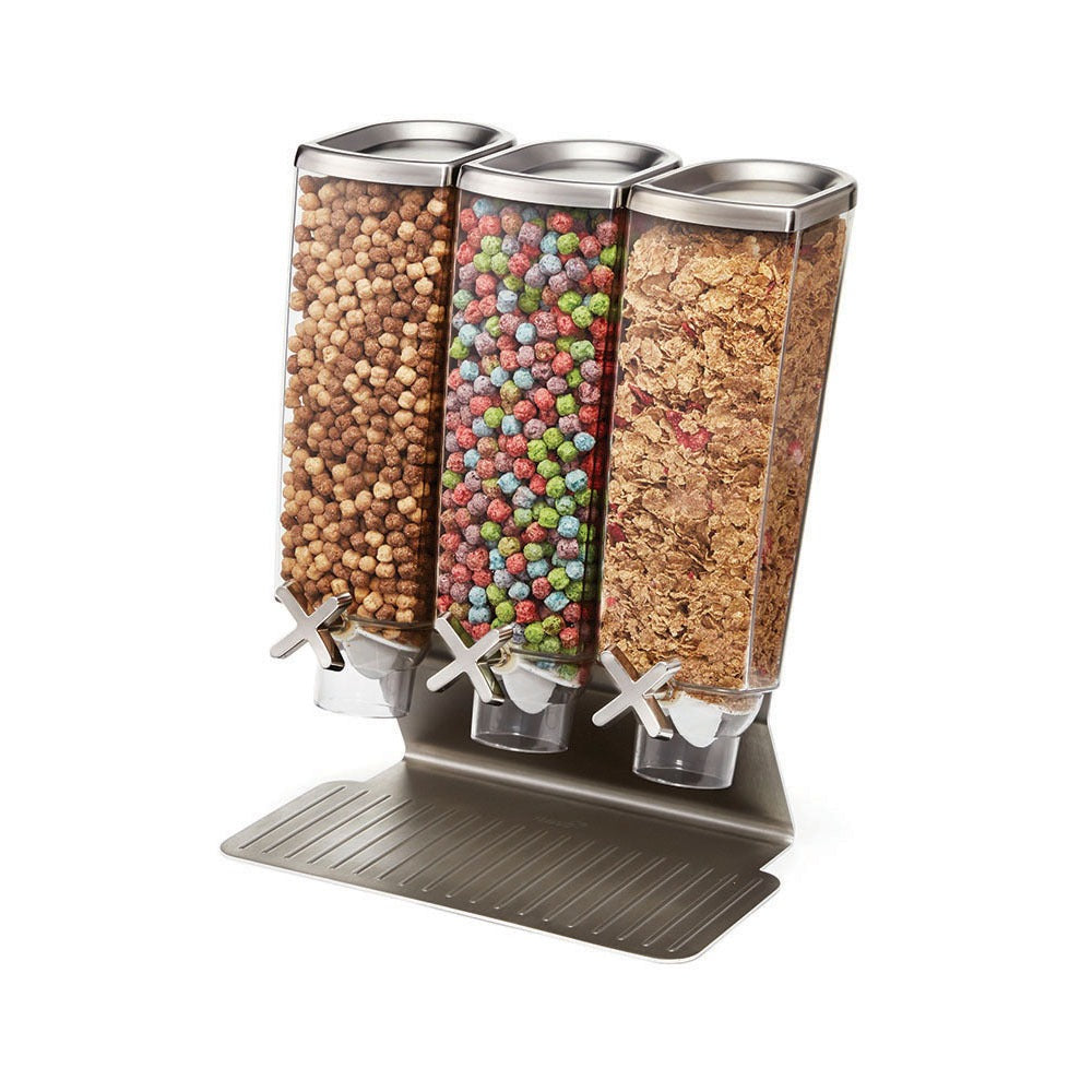 Rosseto EZ-PRO Dispenser, 8" Wide, Silver - 39.9 Liters