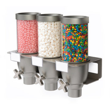 Rosseto EZ-SERV Dispenser, 7" Wide, Silver - 7.41 Liters