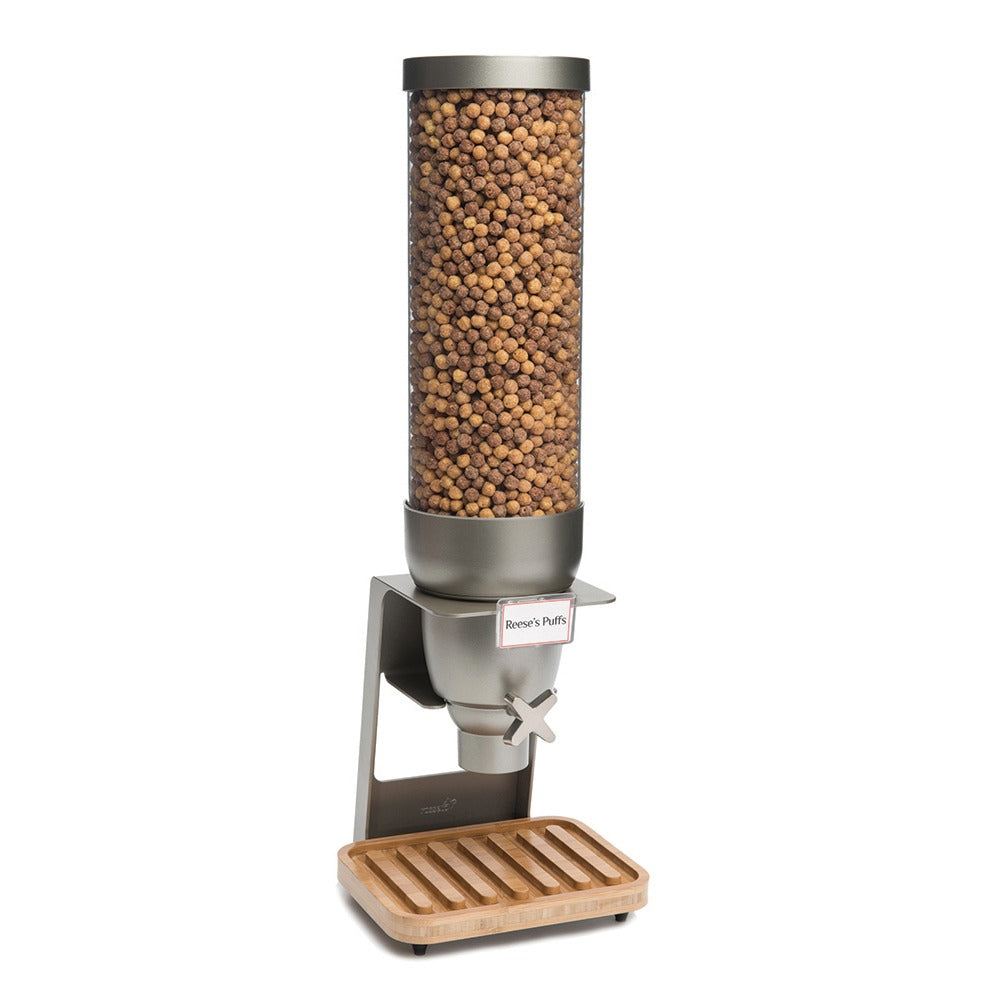 Rosseto EZ-SERV Acrylic Dispenser, 7.6 Liters - Brown Silver