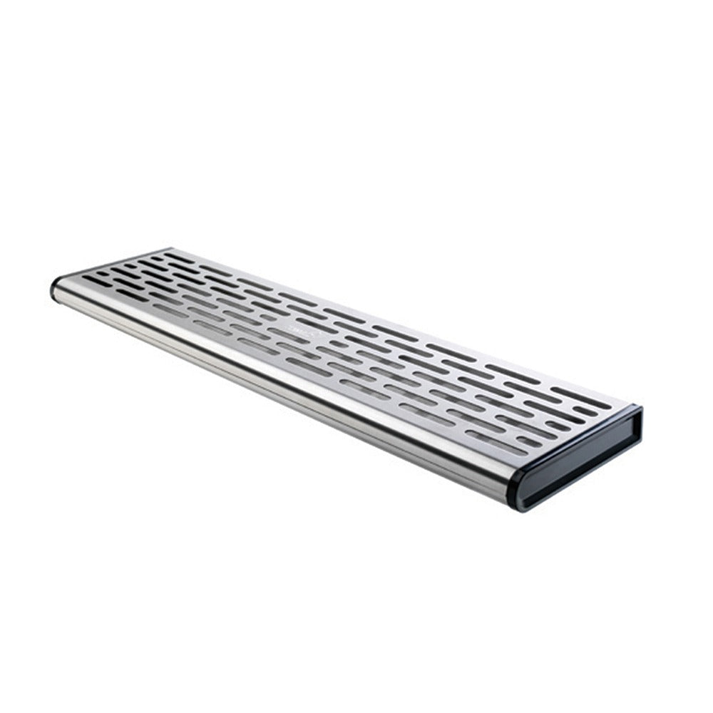 Rosseto EZ-PRO Catch Tray, 8" Wide, Silver - 29"