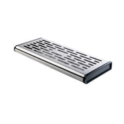 Rosseto EZ-PRO Catch Tray, 8" Wide, Silver - 17 7/8"
