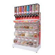 Rosseto Bulkshop Acrylic Gondola, 25 13/16" x 50", White - Candy