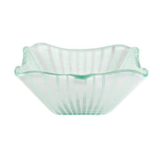 Rosseto Kalderon Stelo Glass Bowl, 9 1/2" x 9 1/2", 6/Set - White