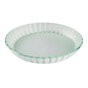 Rosseto Kalderon Stelo Glass Bowl, 14 3/16" Diameter, 2/Set - White