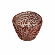 Rosseto Kalderon Zenit Glass Bowl, 12/Pack - Red