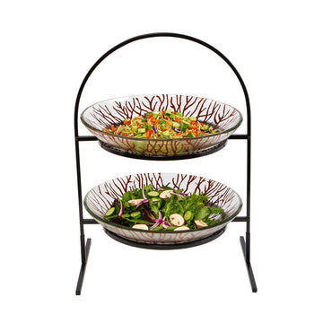 Rosseto Kalderon Zenit Display Stand, 10 5/8" x 15 7/16" - Red