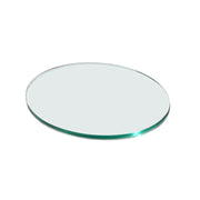Rosseto Glass Riser Shelf, 7/16" High, Clear - 14" Round