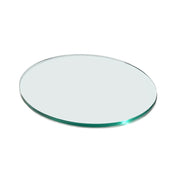 Rosseto Glass Riser Shelf, 7/16" High, Clear - 20" Round