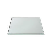 Rosseto Glass Riser Shelf, 7/16" High, Clear - 14" Square
