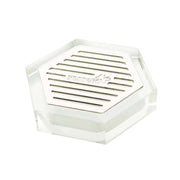 Rosseto LD107 Honeycomb Drip Tray, 4" x 4", Clear - Default Title