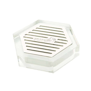 Rosseto LD107 Honeycomb Drip Tray, 4" x 4", Clear - Default Title