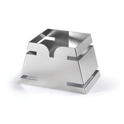 Rosseto Skycap Stainless Steel Riser, 7" x 10 3/8" - Silver