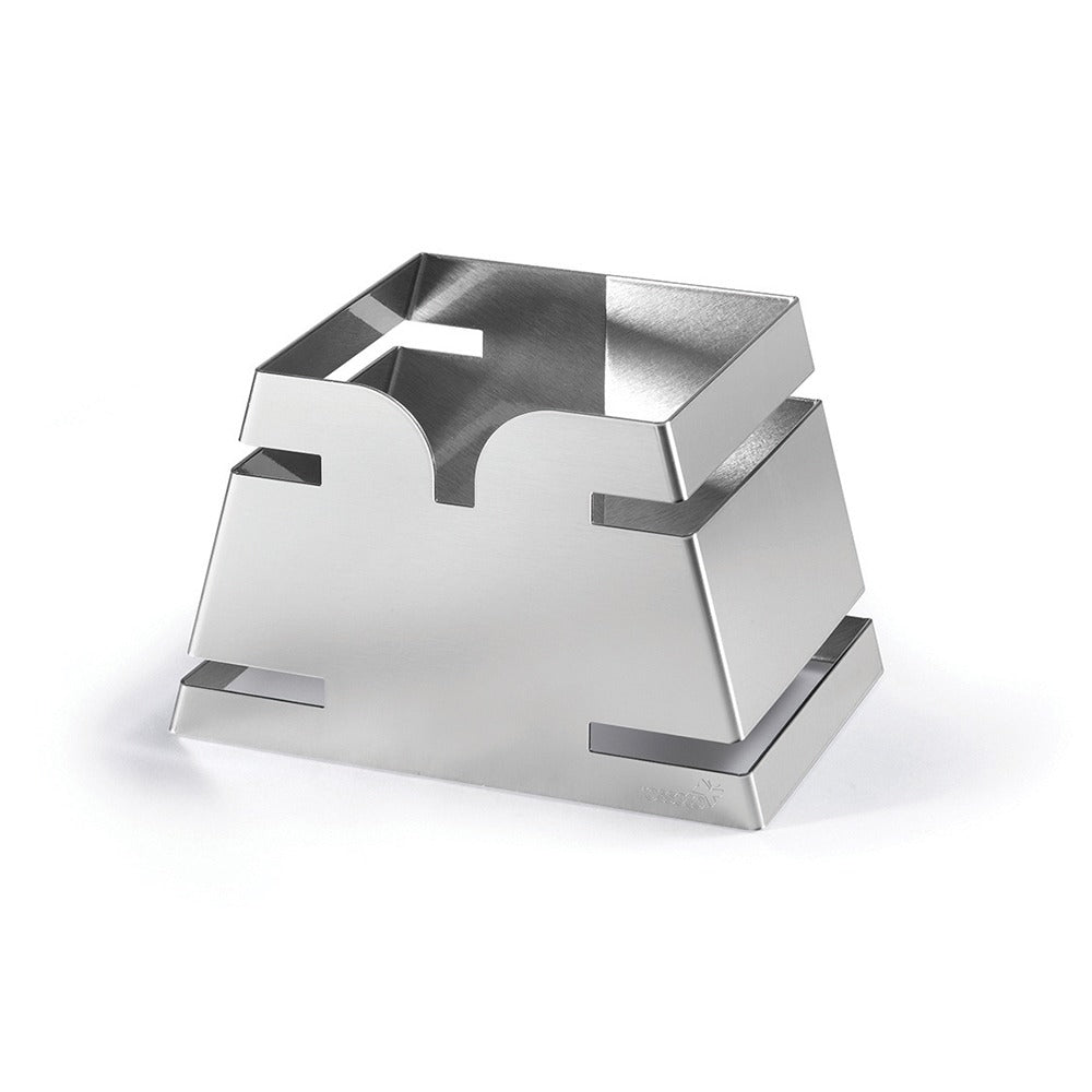 Rosseto Skycap Stainless Steel Riser, 7" x 10 3/8" - Silver