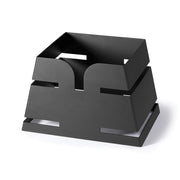 Rosseto Skycap Stainless Steel Riser, 7" x 10 3/8" - Black