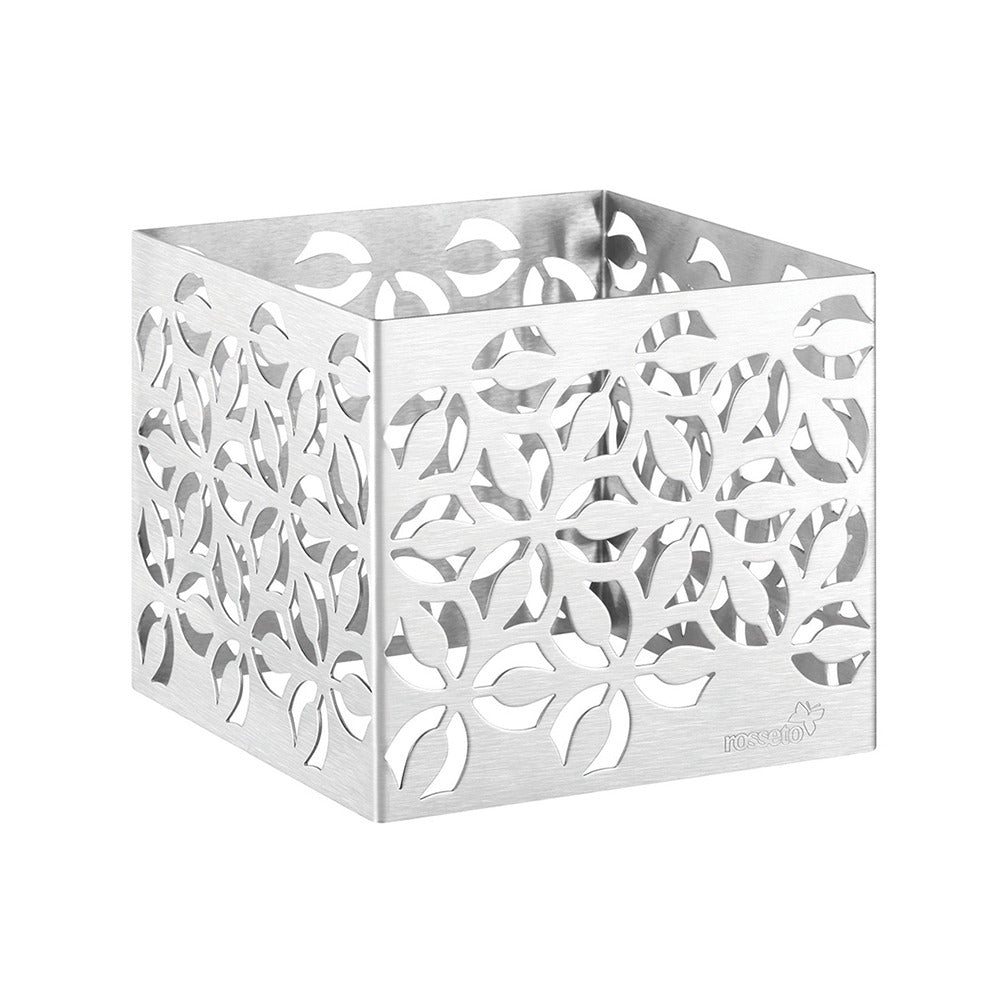 Rosseto Iris Stainless Steel Riser, Silver - 7"