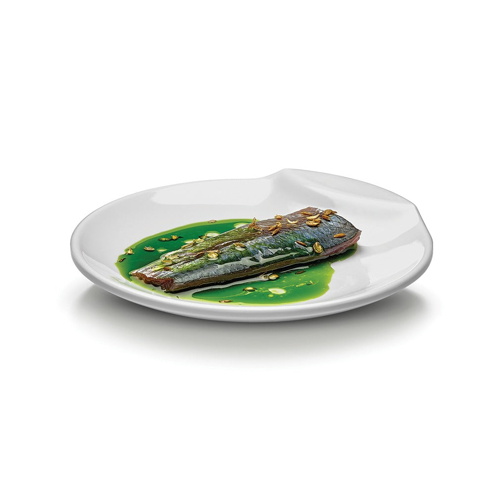 Rosseto MEL003 Melamine Plate, 5" Diameter, White, 12/Case - Default Title