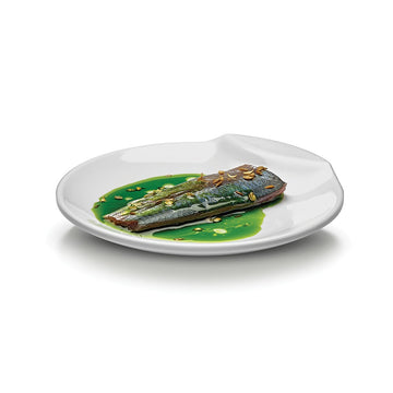Rosseto MEL003 Melamine Plate, 5" Diameter, White, 12/Case - Default Title