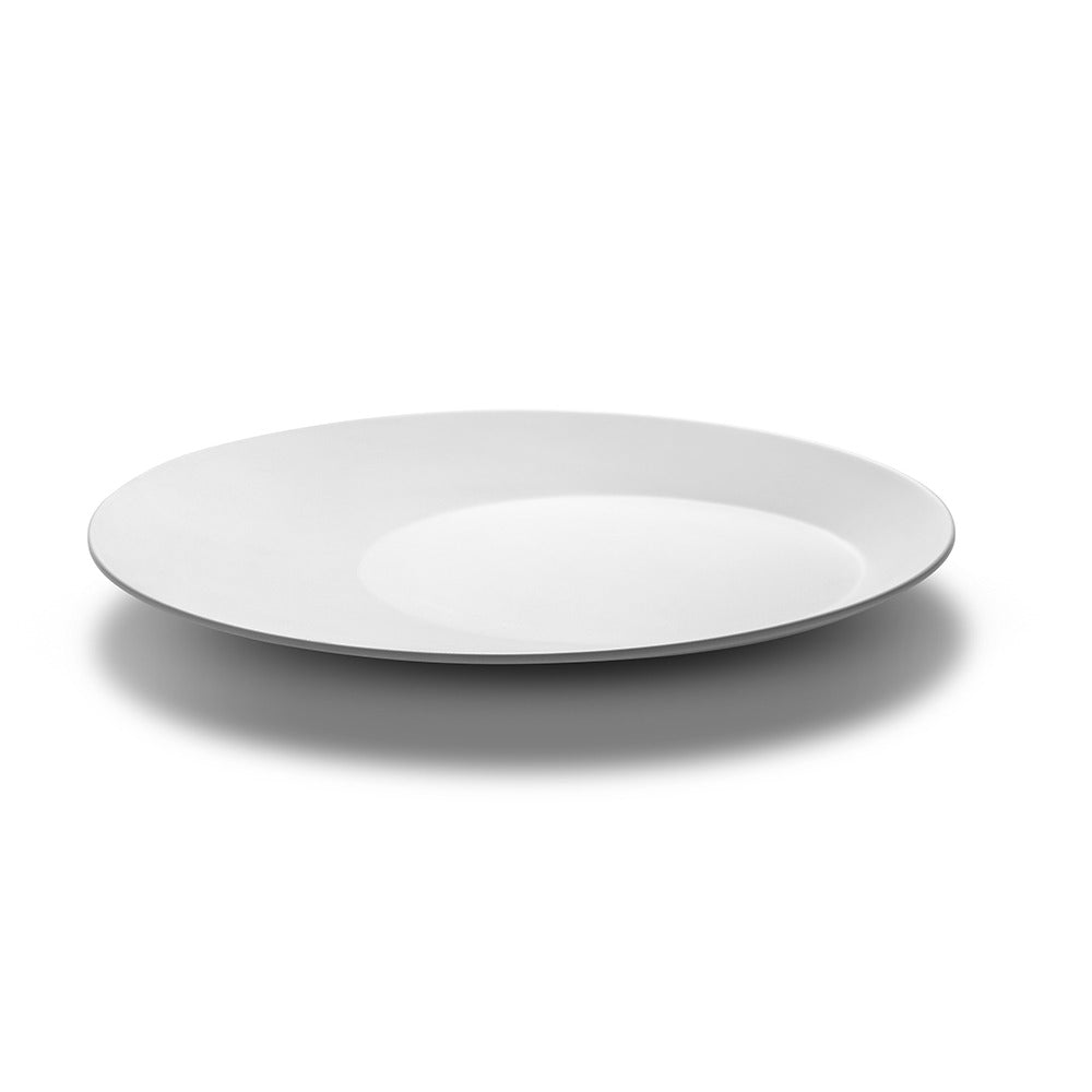 Rosseto MEL017 Forme Melamine Platter, 13" Diameter, White, 3/Case - Default Title
