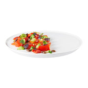 Rosseto MEL023 Forme Melamine Tray, 13 5/16" Diameter, White, 3/Case - Default Title