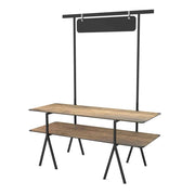 Rosseto Display Table, 30" x 71" - Brown
