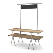 Rosseto Display Table, 30" x 71" - Brown