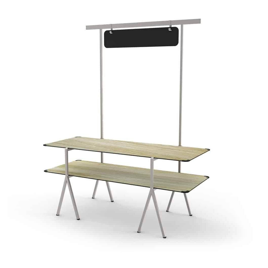 Rosseto Display Table, 30" x 71" - Beige
