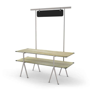 Rosseto Display Table, 30" x 71" - Beige