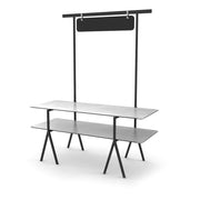 Rosseto Display Table, 30" x 71" - Gray
