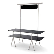 Rosseto Display Table, 30" x 71" - Black