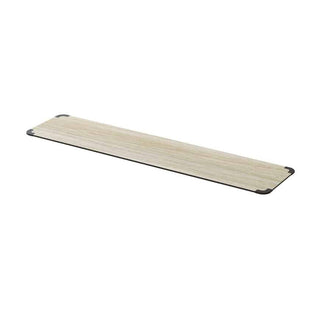 Rosseto High-Pressure Laminate Table Shelf, 13 7/8" x 59" - Beige