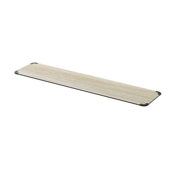 Rosseto High-Pressure Laminate Table Shelf, 13 7/8" x 59" - Beige