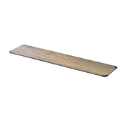 Rosseto High-Pressure Laminate Table Shelf, 13 7/8" x 59" - Brown