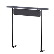 Rosseto Metal Sign, 56 11/16" High, Black - 9 7/8"