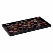 Rosseto SkyRize Bamboo Display Shelf, 8 1/2" x 17" - Black