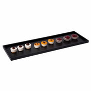 Rosseto SkyRize Bamboo Display Shelf, 8 1/2" x 25 13/16" - Black