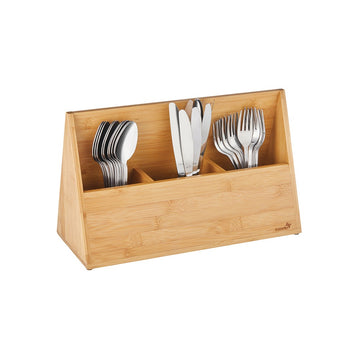 Rosseto SB110 Natura Wood Flatware Organizer, 6 3/8" x 15 3/4", Brown - Default Title
