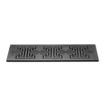Rosseto Melamine Riser Shelf, 9 7/16" x 27 5/8" - Black