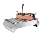 Rosseto Multi-Chef Diamond Alternative Warmer, 15 3/4" x 26" - Silver