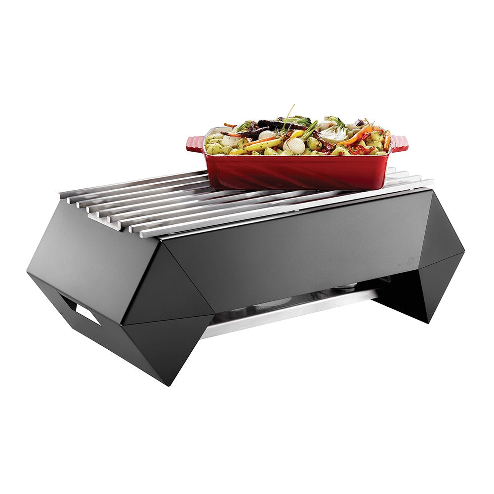 Rosseto Multi-Chef Diamond Alternative Warmer, 16 5/8" x 28" - Black