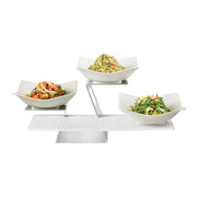 Rosseto SK048 Swan Stainless Steel Riser, Silver - Default Title