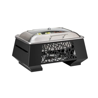 Rosseto SK064 GEO Multi-Chef Stainless Steel Chafer, 9.51 qt., Silver - Default Title