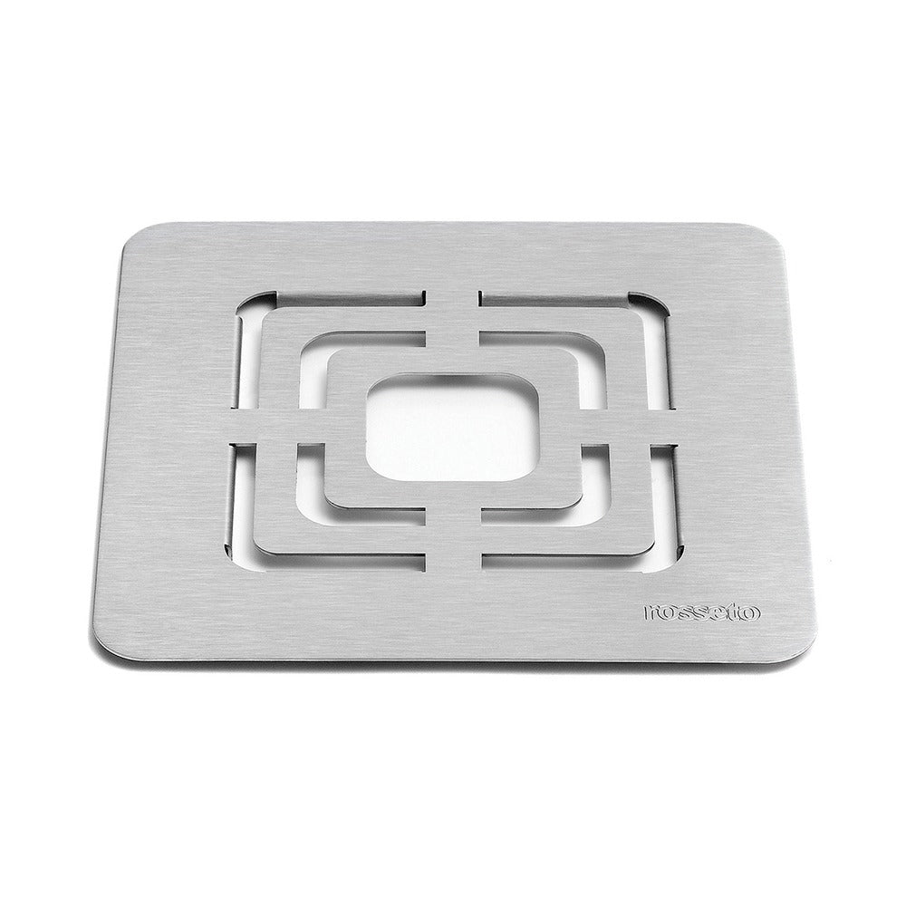 Rosseto SM139 Stainless Steel Grill Top, 10" x 10", Silver - Default Title