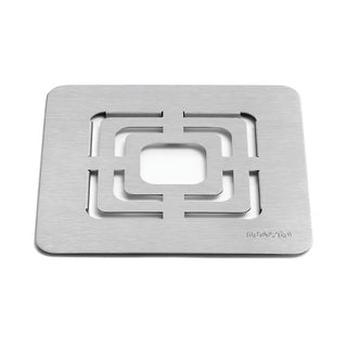 Rosseto SM139 Stainless Steel Grill Top, 10" x 10", Silver - Default Title