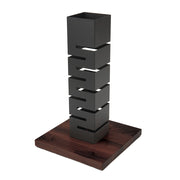 Rosseto Skycap Stainless Steel Riser, 13 3/4" x 13 3/4" - Black
