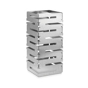Rosseto Skycap Stainless Steel Riser, 8" x 8" - Silver