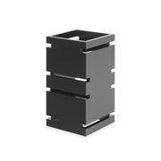 Rosseto Skycap Wood Riser, 6 11/16" x 6 11/16" - Black